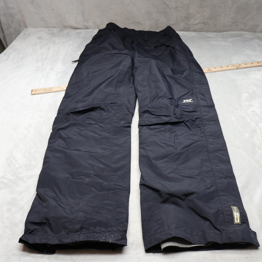 Helly Hansen Rain Pants Mens XL Black Helly Tech Technical Waterproof 31x33